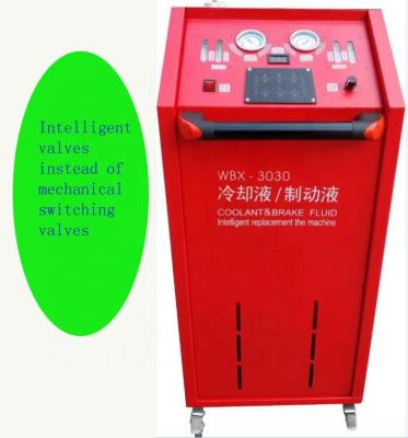 China Car maintenance WBX 3030 two in one aftermarket cleaning machine (antifreeze fluid/brake fluid) for sale