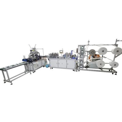 China Factory speed 100-120pcs/min 1 1 kf94 mask machine full automatic 4ply disposable mask making machine for sale