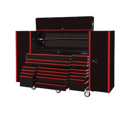 China Powder Coating Finish Tool Chest Workbench With Secure Key Lock And Tool Boxes for sale