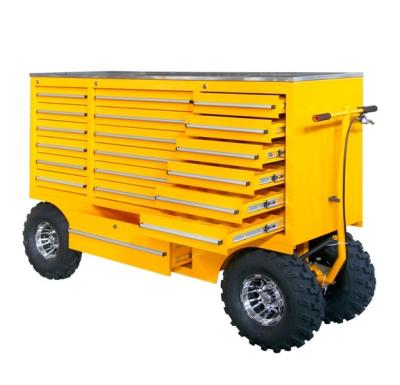 China Garage Store Tools Heavy Duty Rolling Pit Cart Tool Box for Convenient Tool Storage for sale