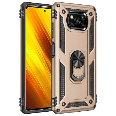 China Hybrid Shockproof TPU PC Armor Phone Cover Case for xiaomi poco x3 nfc case for sale