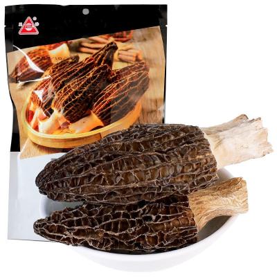 China Dry Nightshade Mushroom 40g Wild Dried Morchella Mushroom for sale