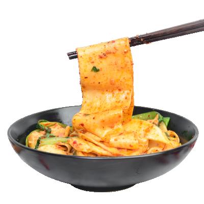 China Hot-selling Natural Delicious Chinese Traditional Taste Instant Belt Noodles for sale