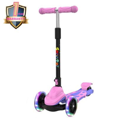 China Youth wholesale scooter kids, folding freestyle kids foot kick scooter, 3 wheels toddler kick scooters and foot kids scooters for sale