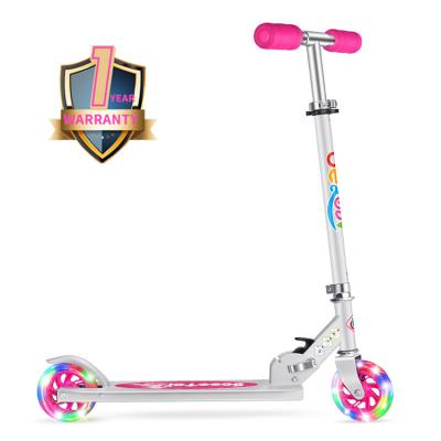 China China Manufacturers Custo Youth Foldable Two Wheel Kids Kick Scooter Wholesale for sale