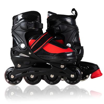 China 2022 Fashion High Quality\Factory Hot Selling Comfortable\Durable Instant Skating Shoes For Girls,Adjustable Size Men Unisex Women Skate Roller Shoes for sale