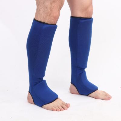 China SHIN INNECK Muay Protectors Karate Protectors Adult Knitting Thai Leg Protector for sale