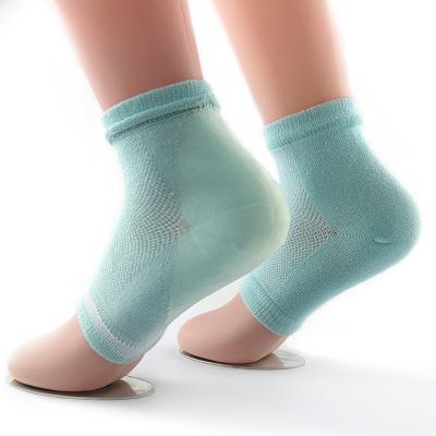 China QUICK DRY Colorful Cotton Sock Peds Anti Cracking Liner Heel Socks Gel Moisturizing Foot Skin Care Foot Moisturizer Sock for sale