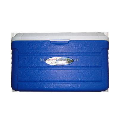 China Sustainable 20L Blow Molded Plastic Cooler Box With PU Insulation for sale