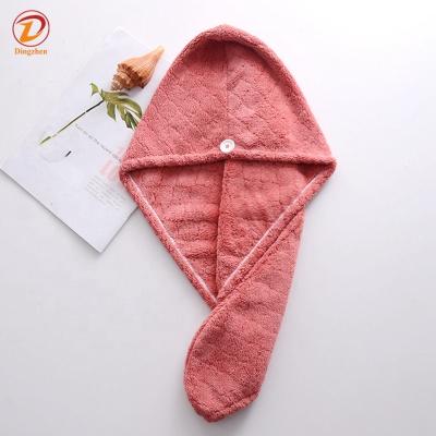 China New Lady Bath Towel Dry Hair Microfiber Bath Towel Hair Dryer Viable Quick Drying Shower for sale