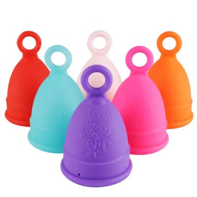 China Amazon Cup Healthy Menstrual Menstrual Hot Sale Reusable Soft Silicone Period Cups Easy To Clean Light To Heavy Flow Reusable Washable for sale