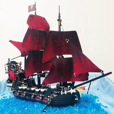 China Legoing Queen Anne Revenge Caribbean eco-friendly material building blocks with legoing 4195 for sale