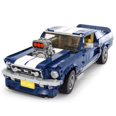 China Legoing eco-friendly material Forded Mustanged building blocks compatible with legoing 10265 for sale