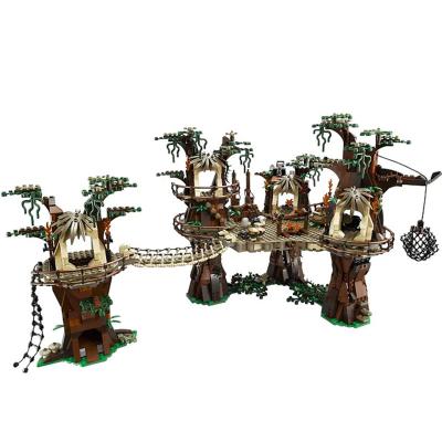 China Eco-friendly Material Constituent Blocks Ewok Village Star Plan Fights Compatible Model 10236 Model 05047 81049 for sale