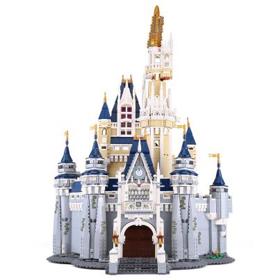 China Eco-friendly material building block 71040 Disneying castle with led light legoing bricks for sale