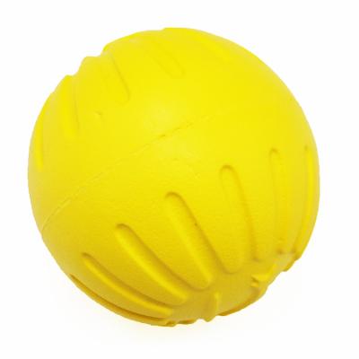 China Foam Durable 9cm Pet Foam Dog Ball Toy. Bounces and floats. Training ball toy. Large size for sale