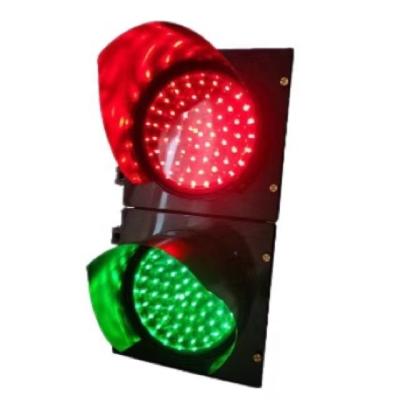 China Led Traffic Safety Alarm Warning Light Traffic Lights Red Green Full Ball Fast Delivery Road Safety for sale