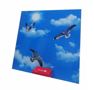 China Factory Directly Sale Artistic Fake Pvc Ceiling Tiles Low Price for sale