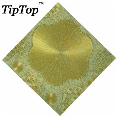 China Artistic Ceilings PVC Laminated Gypsum Ceiling Tiles for sale