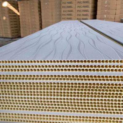 China Artistic ceilings pop up design for pvc wall panel building and interior materials factory direct pvc wall panel for sale