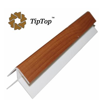 China Corner Protector PVC Sheet H Corner Cove J Edge Joint Corner Trim For Ceiling Support Customized In Factory for sale