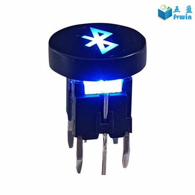 China Illuminated Tact Momentary Button With Various Colored Caps and Built-in LEDs for sale