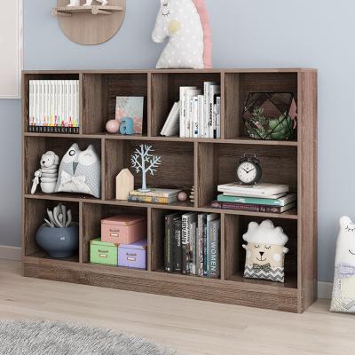 China Wholesale High Quality Expandable Simple Cube Storage Wood Shelf in Bookcase for Hotel Home Office for sale