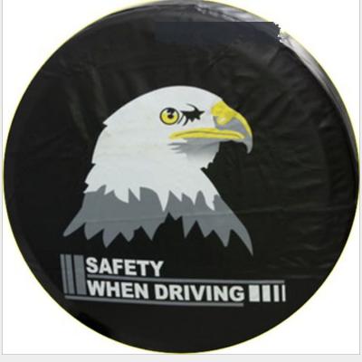 China Custom Logo Printing Handmade Cheap decorative spare tire cover spare wheel covers factory price daihatsu terios spare wheel cover for sale