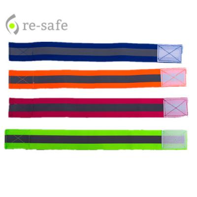 China 4cm Width Visibility Wristbands Safety Reflective Armband For Running for sale