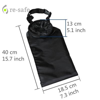 China Automatic Black Drawstring Automatic Waste Bag for sale