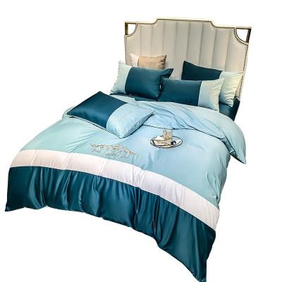 China DXL Nondisposable Customized Extra Soft Warm Velvet Original Silk Bedding Sets Sleep Well Sheets Sets Bed King Size for sale