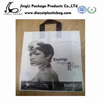 China Promotional eco friendly Rope Handle Bags Plastic Garment Bags LDPE polybag for sale