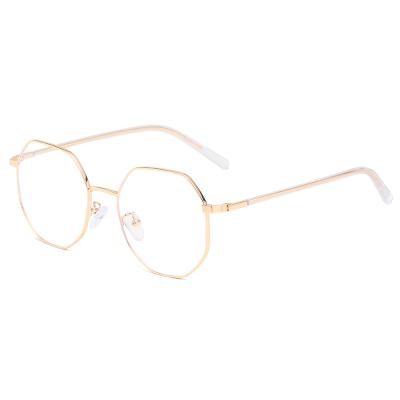 China 2021 Fashion PANO Bluelight Anti Light Brands Famous Designer Rimless Reading Glasses Blue Fashion Glasses for sale