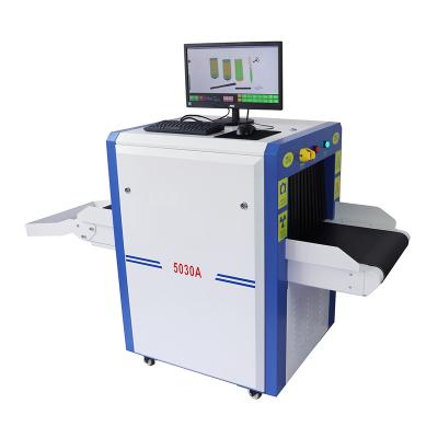 China airport / luggage / metro / bus station security check x ray OEM / ODM 5030 baggage screening x ray W50*H30cm for sale