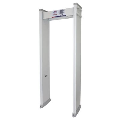 China MCD-100A Economical Hotel / Shopping Mall Security Check Location Accurate Walk Through Metal Detector H2200*W854*D400MM for sale