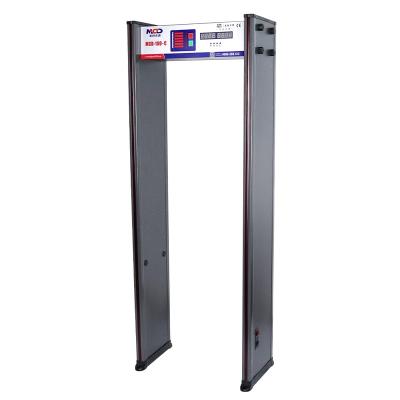 China School / Stadium Security Check 6 Zones MCD-100C Accurate Location Walk Through Metal Detector H2200*W800*D475mm for sale