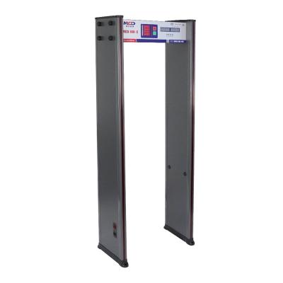 China Hotel / Shopping Mall Security Control 6 Zones MCD-100C Accurate Hotel / Location Walk Through Metal Detector H2200*W800*D475mm for sale