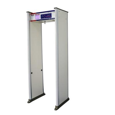 China Factory Direct Customized MCD-800 33 Zones Location Accurate Walk Through Metal Detector H2225*W860*D560mm for sale