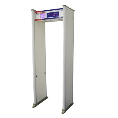 China Available Customized OEM/ODM 33 Zones MCD-800 Accurate Location Walk Through Metal Detector H2225*W860*D560mm for sale