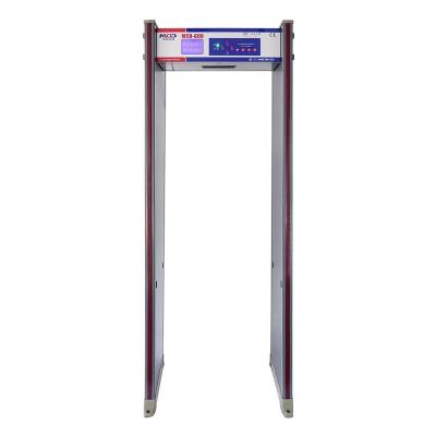 China OEM/ODM 33 Zones MCD-600 Customized High Sensitivity Available Walk Through Metal Detector H2200*W820*D660mm for sale