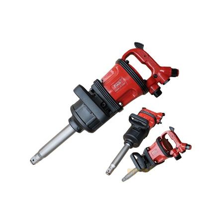 China Heavy Duty 1 Inch Air Impact Wrench For Car Tire Wheeled Loading Excavator With Twin Hammer Impact Mechanism 1/2