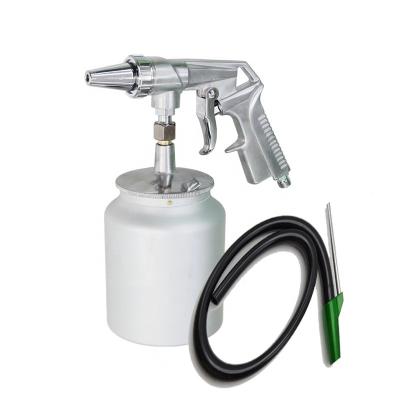 China All Metal Sand Gun Squirt Tool 6.0mm Multifunctional Pneumatic Spray Gun Paint Removal Rust Removal Tool 1000cc for sale