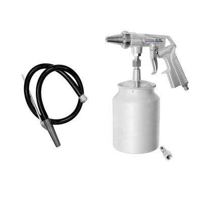 China Multifunctional portable sandblasting air blast gun for painting and derusting tank mobile small sandblasting machine 1000cc for sale