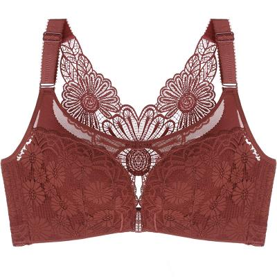 China High Quality Plus Size Soft Ladies Briefs Lace Pump Comfort Underwear Breathable Bra For Woman for sale