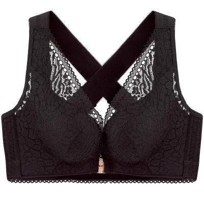 China Wholesales pump plus size ladies sexy breathable bralette soft lace bra for women for sale