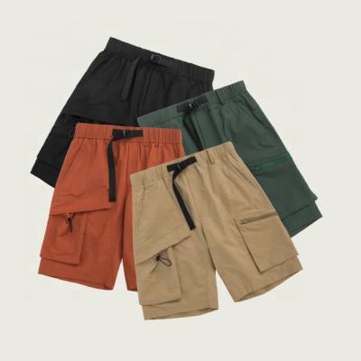 China Mens Streetwear Cargo Pants Pockets Summer Loose Fit Shorts Pants Mens Casual Streetwear Cargo Pants for sale