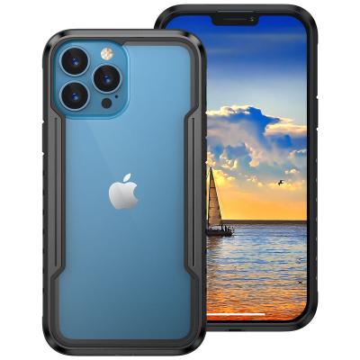 China Premium Shockproof Metal Frame Phone Case Aluminum Alloy Mobile Phone Covers Magnetic Mobile Phone Cover Case For iPhone 14/13/12 Series for sale