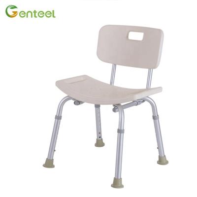 China Bathroom New Product Light Weight Aluminum Bath Bench Shower Chair For Handicapped for sale