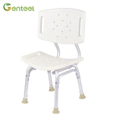 China Best Selling Sturdy Heavy Duty Bathroom Durable Bathroom Elderly Shower Chair For Handicapped for sale