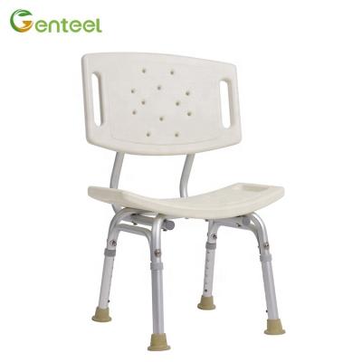 China Factory direct aluminum heavy duty adjustable bathroom chairs for disabled showers for sale